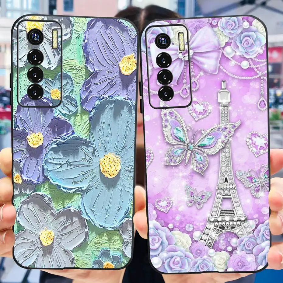 For Tecno Camon 17 Pro Phone Case Fashion Printing Soft Silicon Back Cover For Tecno Camon17 Camon 17P 17 P 17Pro Bumper