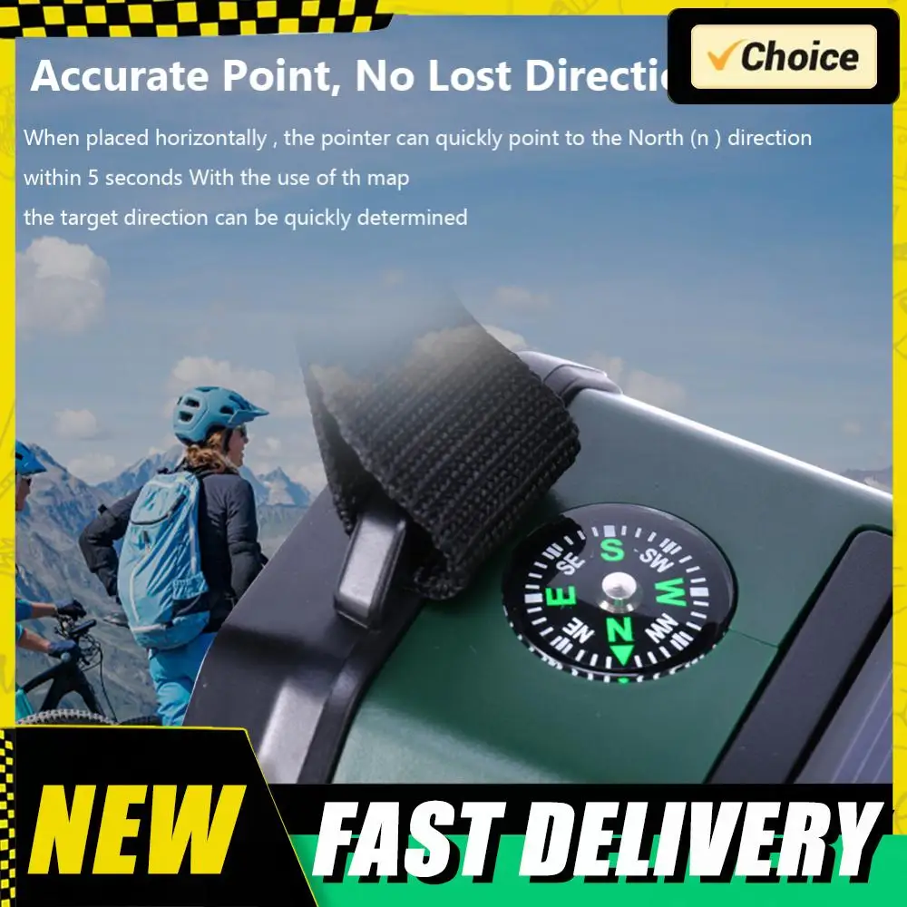 

Многофункциональное портативное радио с ручным приводом, солнечной батареей, FM/AM/WB/NOAA, погодным радиоприемником, аварийным светодиодным фонариком, функцией Power Bank и зарядкой Type-C