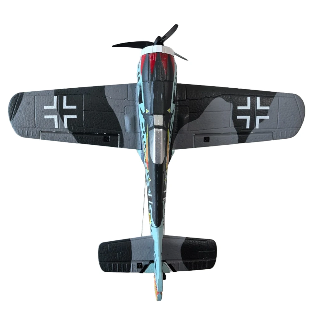 QF013 RC Flugzeug Vierkanaliger Brushless Stunt-Flugzeug mit Fester Tragfläche RC Segelflugzeug 2,4G RC FW190 Kampfflugzeug Schaumstoff-Modellflugzeug