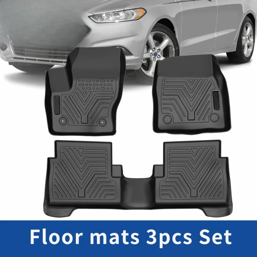 

3D Mold Floor Mats Liner For 2013-2019 Ford Escape 2013-2018 C-Max All Weather