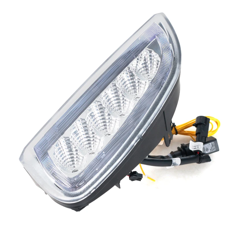 2 sztuk LED przedni zderzak DRL światła do jazdy dziennej włączony kierunkowskaz akcesoria samochodowe dla Porsche Cayenne 957 9PA 2006-2010 — zdjęcie 5