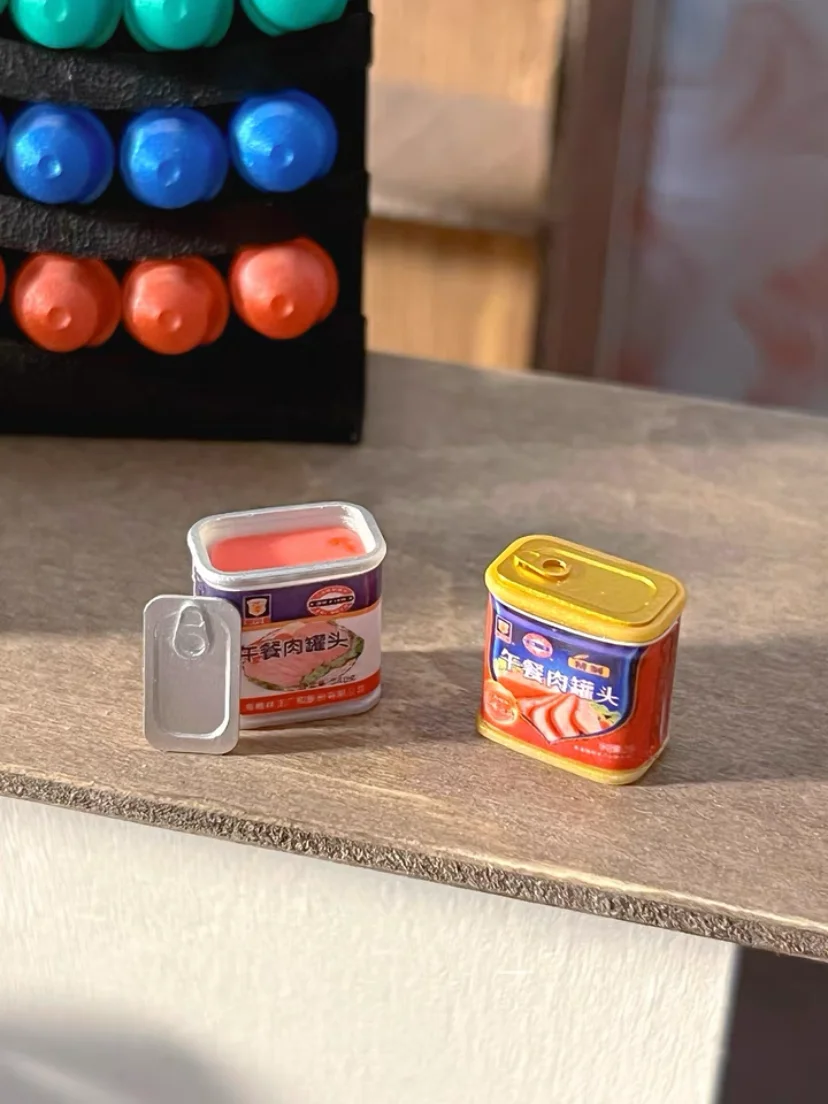 Doll House Miniature Kitchen Salad Dressing Tomato Bolognese Bean Curd Model Mini Snack Milk Black Tea Chocolate Diy Accessories