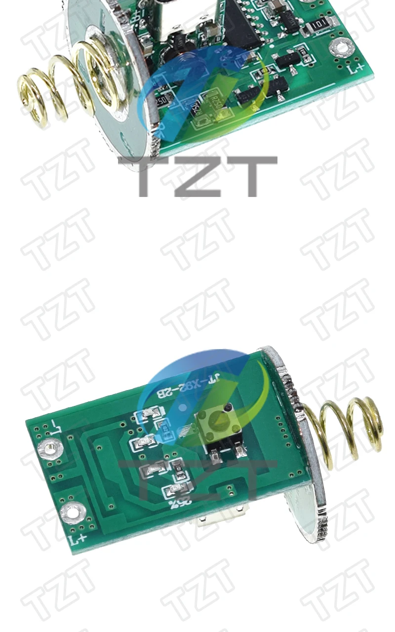 DIY Taschenlampensteuerung Hauptplatine Helligkeit einstellbare Ladeschutzplatine mit Schalter 15W ~ 20W LED-Treiber-Steuerplatine – Detail 6