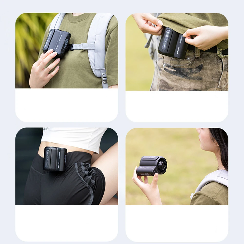 Customizable Airflow Fan Battery Operated Fan Outdoor Fan Optimal Cooling Performance Versatile Mounting Options