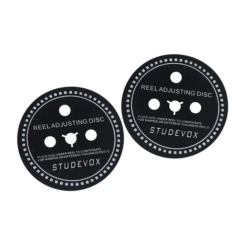 

ABHX-2PCS NAB Адаптер-концентратор Проставка-прокладка для катушечных магнитофонов