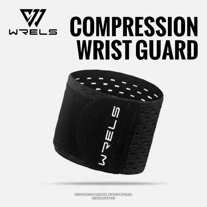 WRELS Wristband Wrapping Compression Sports Elastic Adjustable Wrist Guard Support Basketball Weight Training Wrist Wraps - Image 12