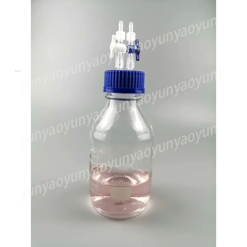 With switch valve buffer bottle negative pressure suction replenishment vacuum replenishment fermenter sampling