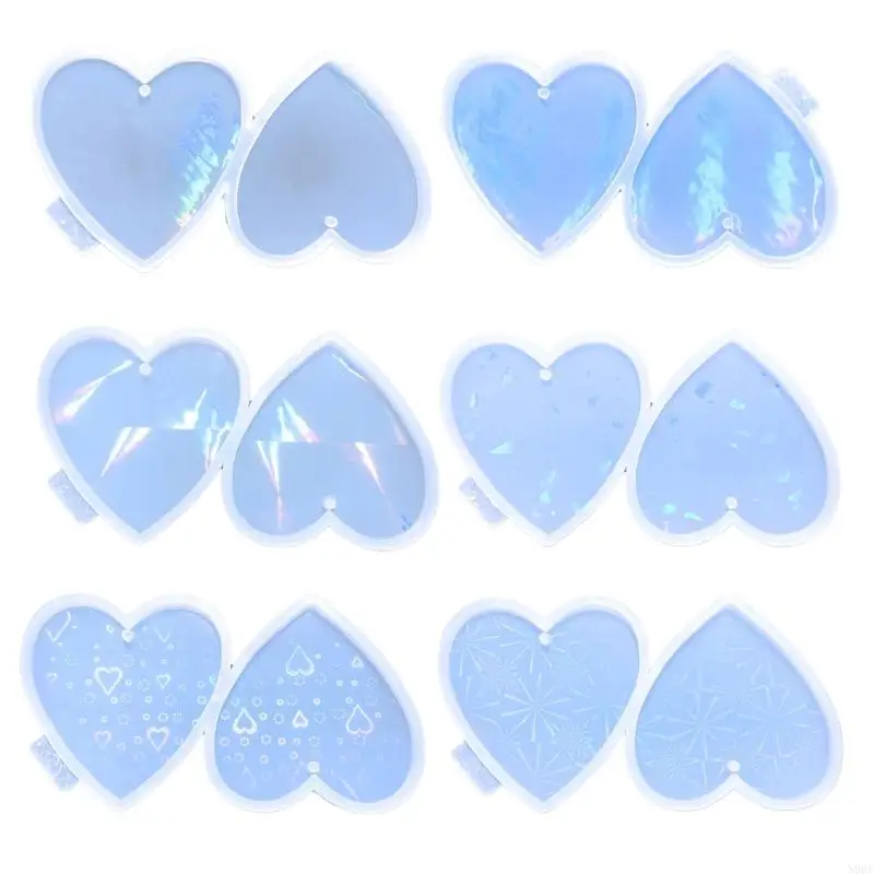 N0HE Light and Keychain Mold Epoxy Crystal Silicone Pendant Earrings Mold