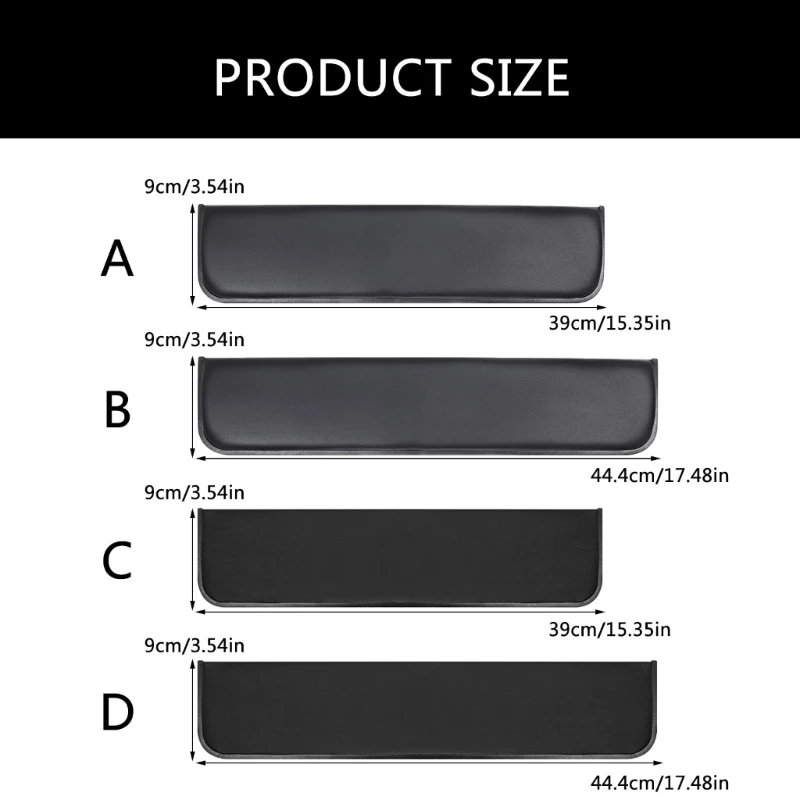 Memory Foam Keyboard Wrist Pad Hand Rest Support and Stability