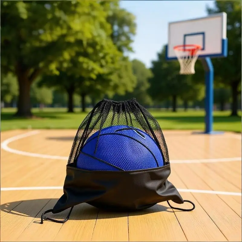 New Mesh Bag Portable Football Storage Backpack Outdoor Basketball Volleyball Multifunctional Storage Bags