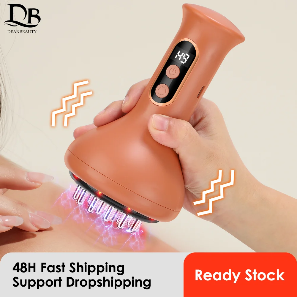 

Электрическая меридианная щетка, массажер для банок, микротоковая вибрация, горячий компресс, соскабливающий лимфодренажный аппарат, сжигатель жира