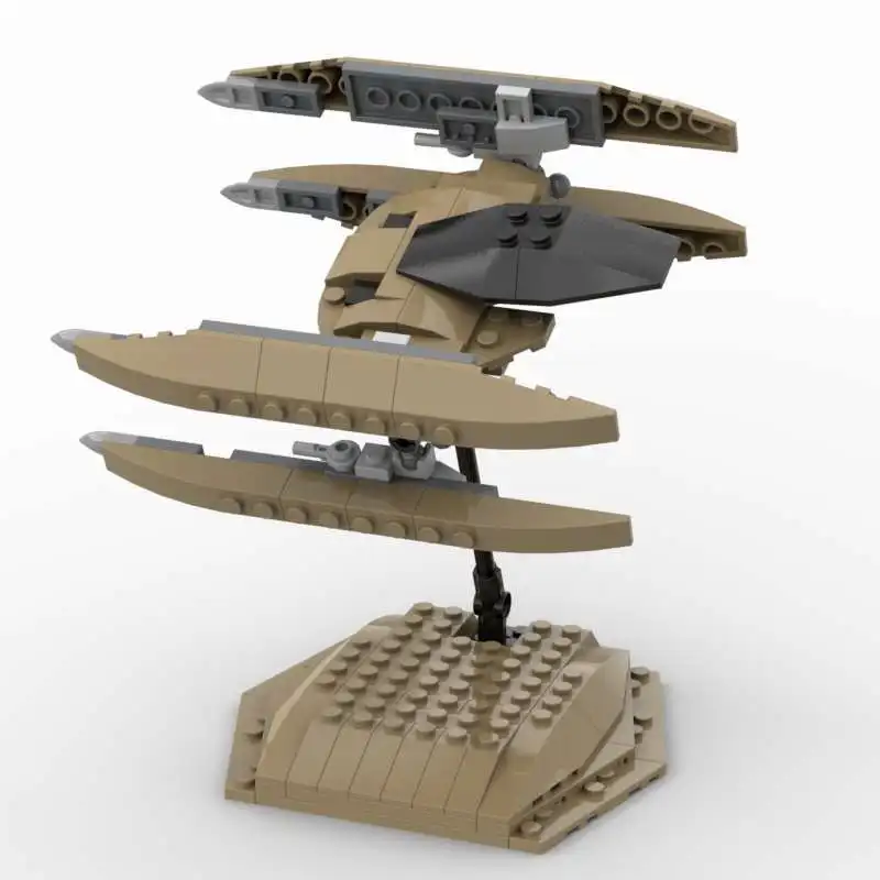 MOC Building Blocks Modello trasformabile del robot dell'aquila calva con supporto Serie Planet Giocattolo educativo di assemblaggio per bambini