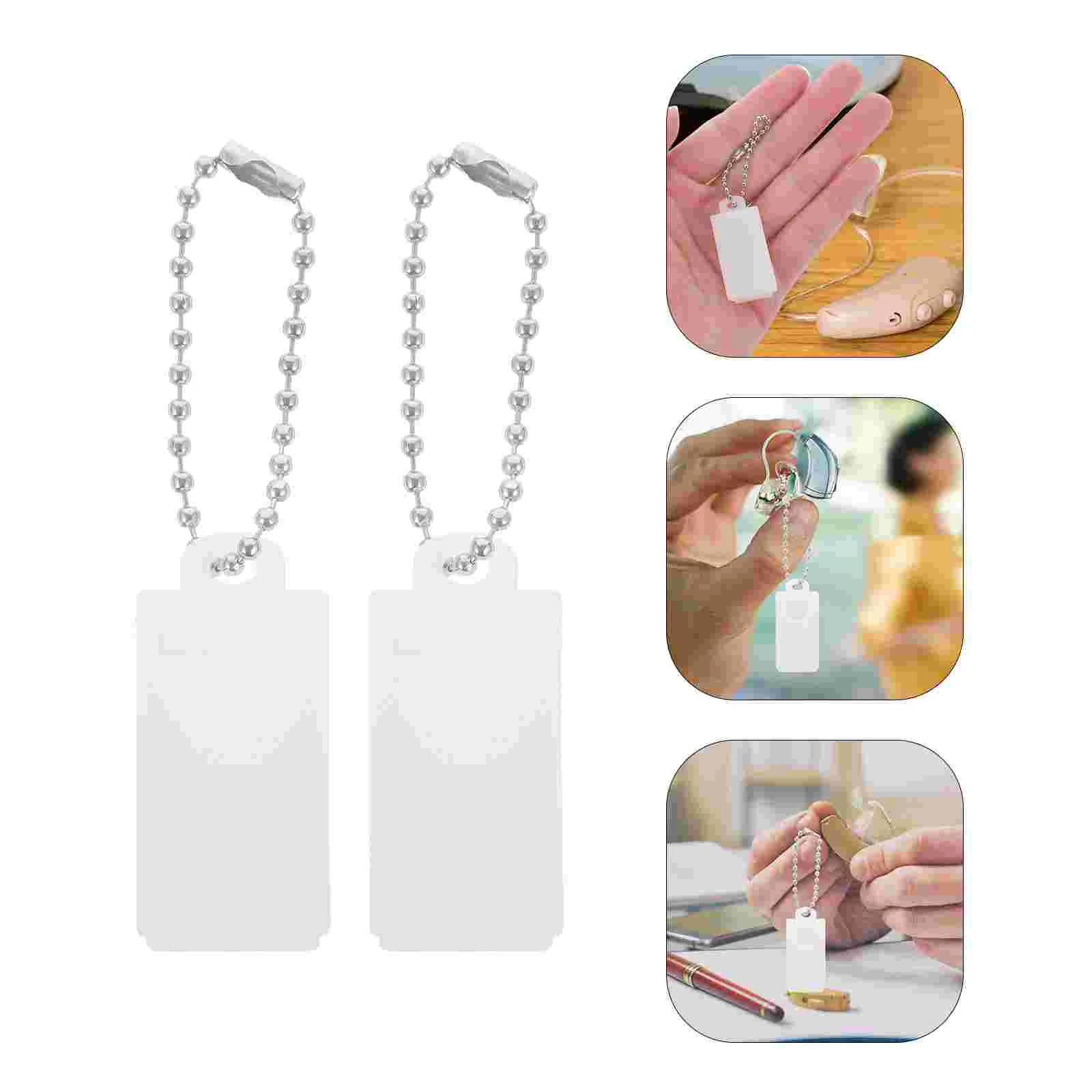

5PCS Amplifier Plastic Holder Storage Case Box with Keychain storage box