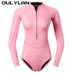 NEW Women's 2MM Neoprene Snorkeling Wetsuits Keep Warm Scuba Water Sport Spearfishing Surfing Diving Suit Bathing Swimwears