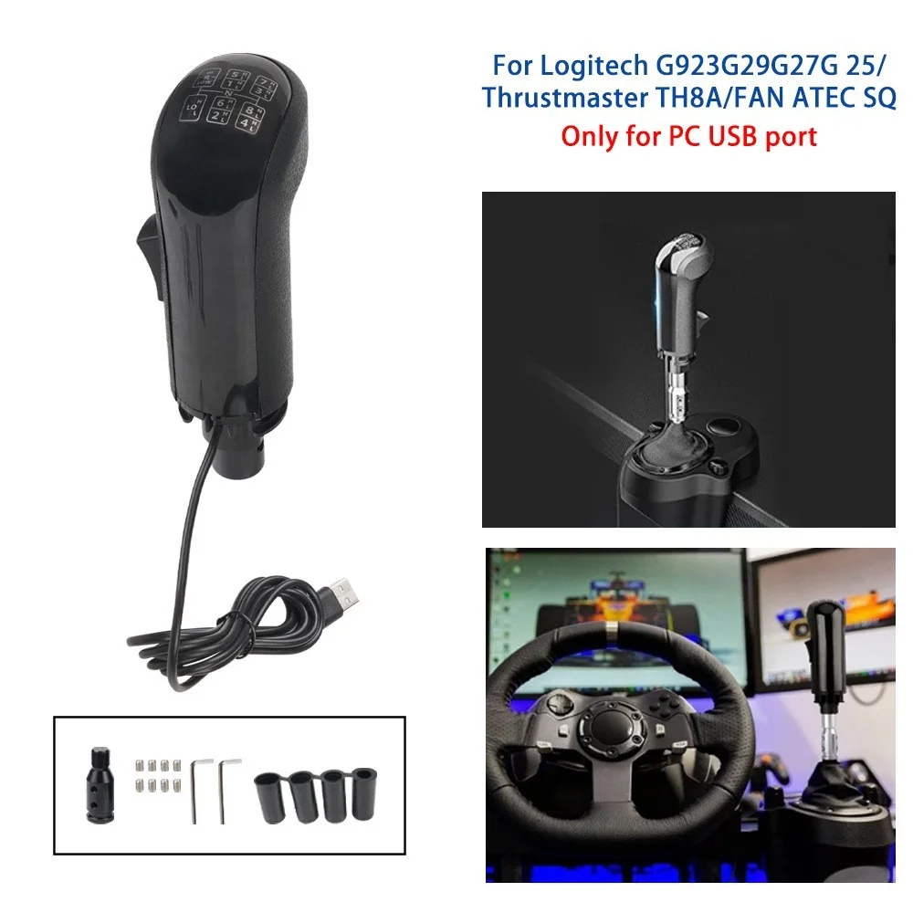 USB Simulator Shifter Truck Racing Gearshift Knob for Logitech G29 G27 ...