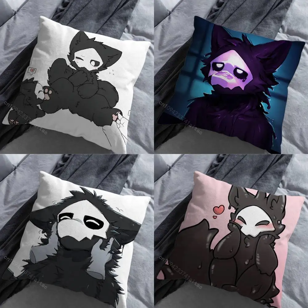 

Furry Art P-Puro C-Changed Pillow Case For 30x30cm,45x45cm,55x55cm, For Home Bedroom Decoration And Protector