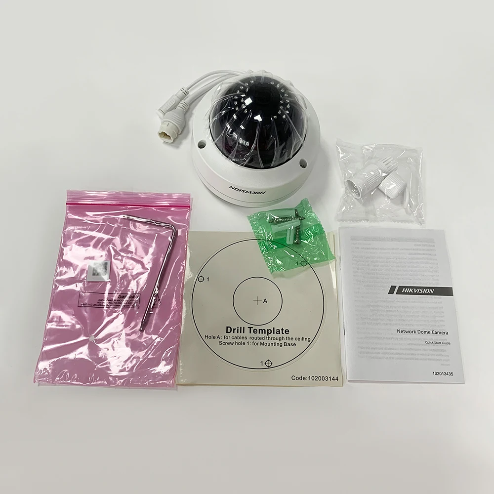 Hikvision DS-2CD2187G2H-LISU 8MP Smart Hybrid Light with ColorVu  Built-in Microphone H.265 IP Dome Camera Support PoE