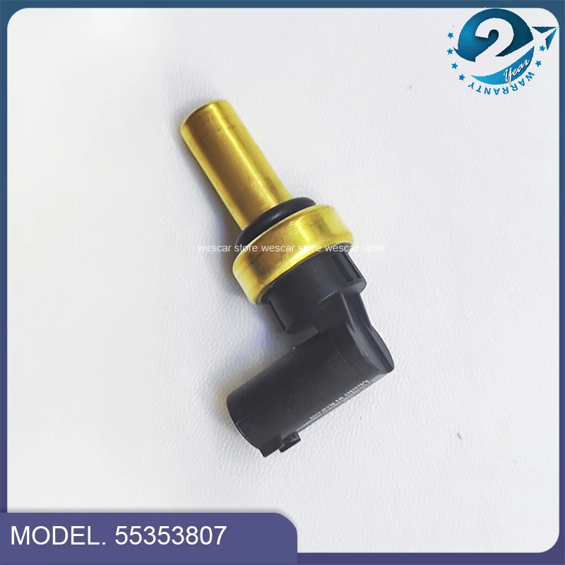 Commutateur de capteur de température de liquide de refroidissement d'eau, OEM #55353807 55591401, adapté pour Chevrolet Cruze, Sonic, Astra H, Meriva Family, BUICK encore, 10 pièces