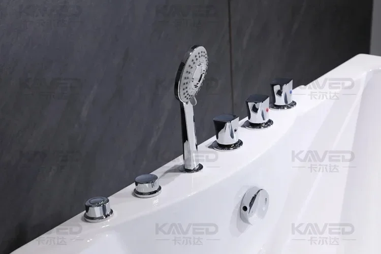 อ่างนวดสปาอ่างอาบน้ํา Hydro Bath Tubs และฝักบัวหรูหรา