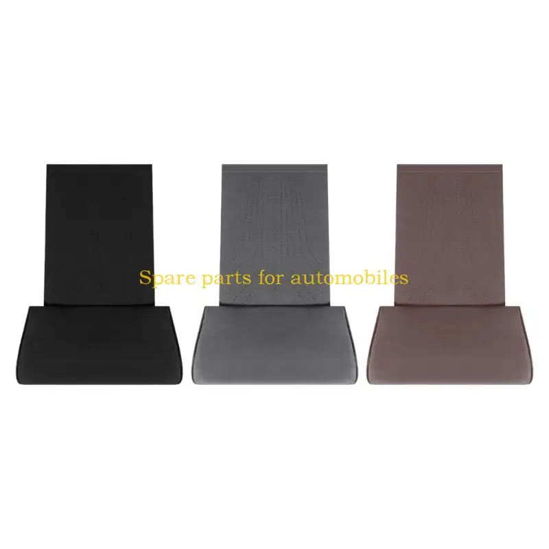 

H58F Ergonomic Automotive Leg Support Cushions Breathable Faux Cover Memory Foams Padding Not Slip Designs for Automotives Use