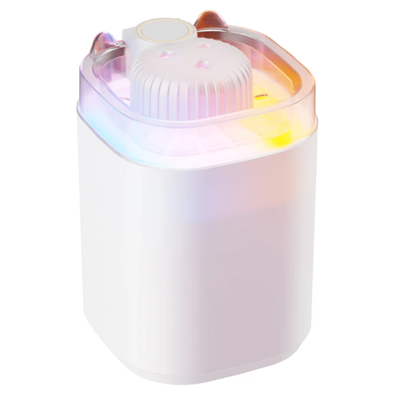 Fabrikversorgung 3L USB-Ultraschall-Luftbefeuchter, bunter LED-Aromaöl-Diffusor, große Kapazität, kühler, warmer Nebel, intelligenter Luftbefeuchter