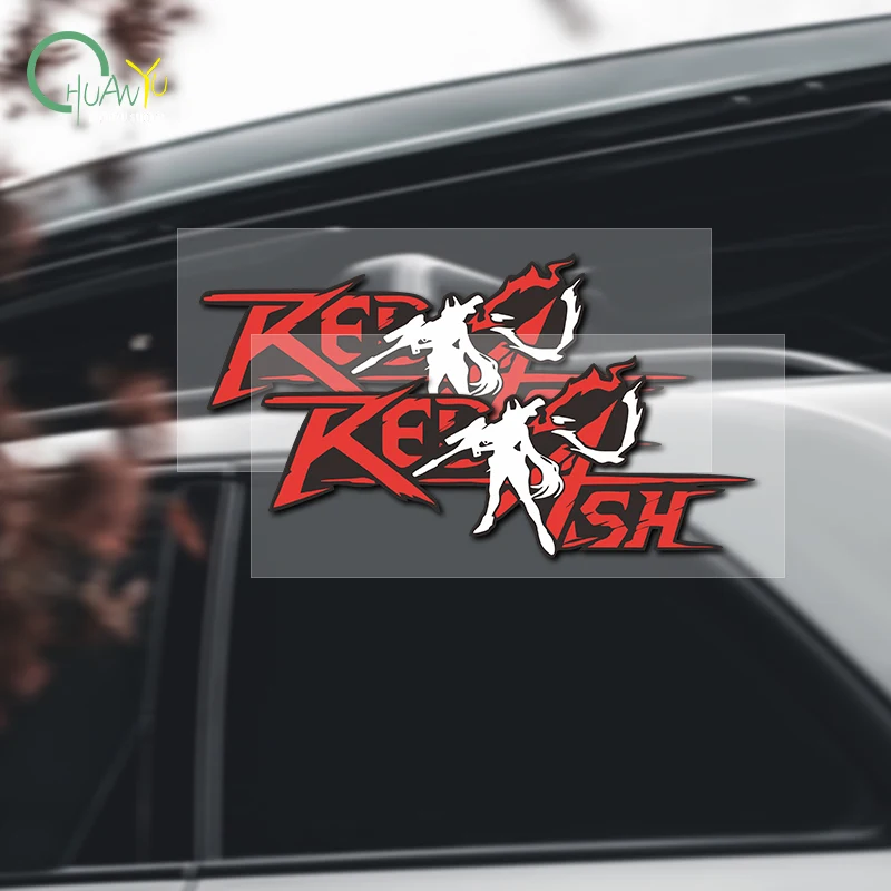 Goddess of Victory: Nikke Anime Character Scarlet Raven Emblem Car Sticker Creative Decorative Decal