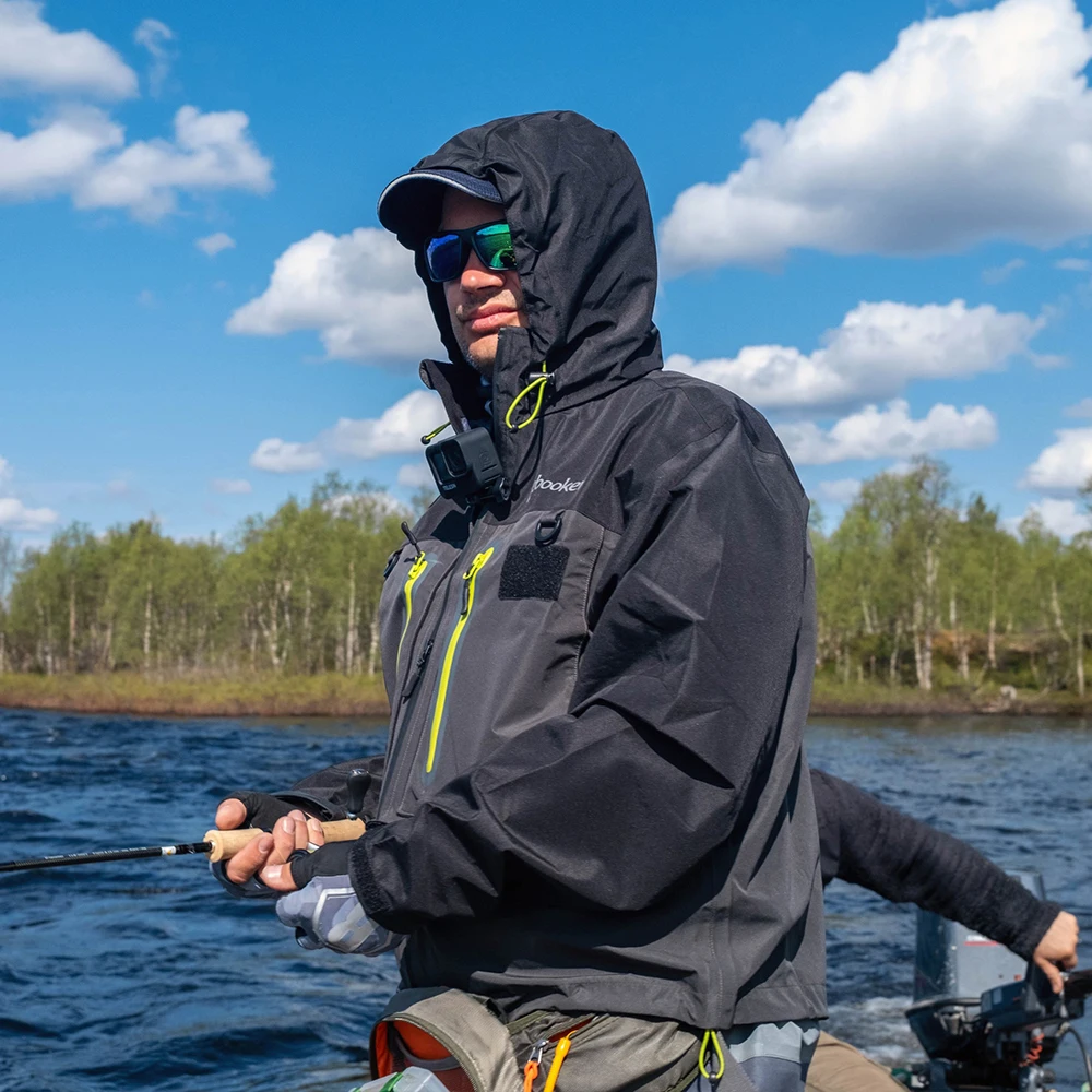 Imagem -03 - Fly Respirável Pesca Wading Jacket dos Homens Vadeadores Pesca Impermeável Roupa de Caça ao ar Livre