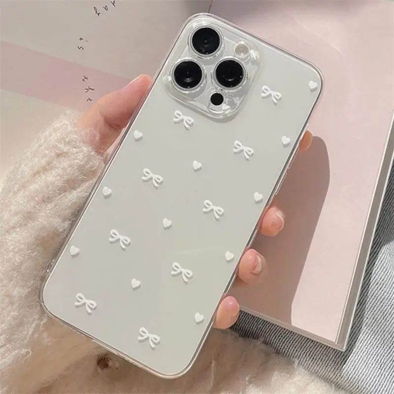 Bow Phone Case for Samsung Galaxy A05 A05S A53 A33 A73 A31 A51 A71 A21S A13 A23 A04 A04E A50 A50S A30S A30 A32 A52 A72 A22 A20S