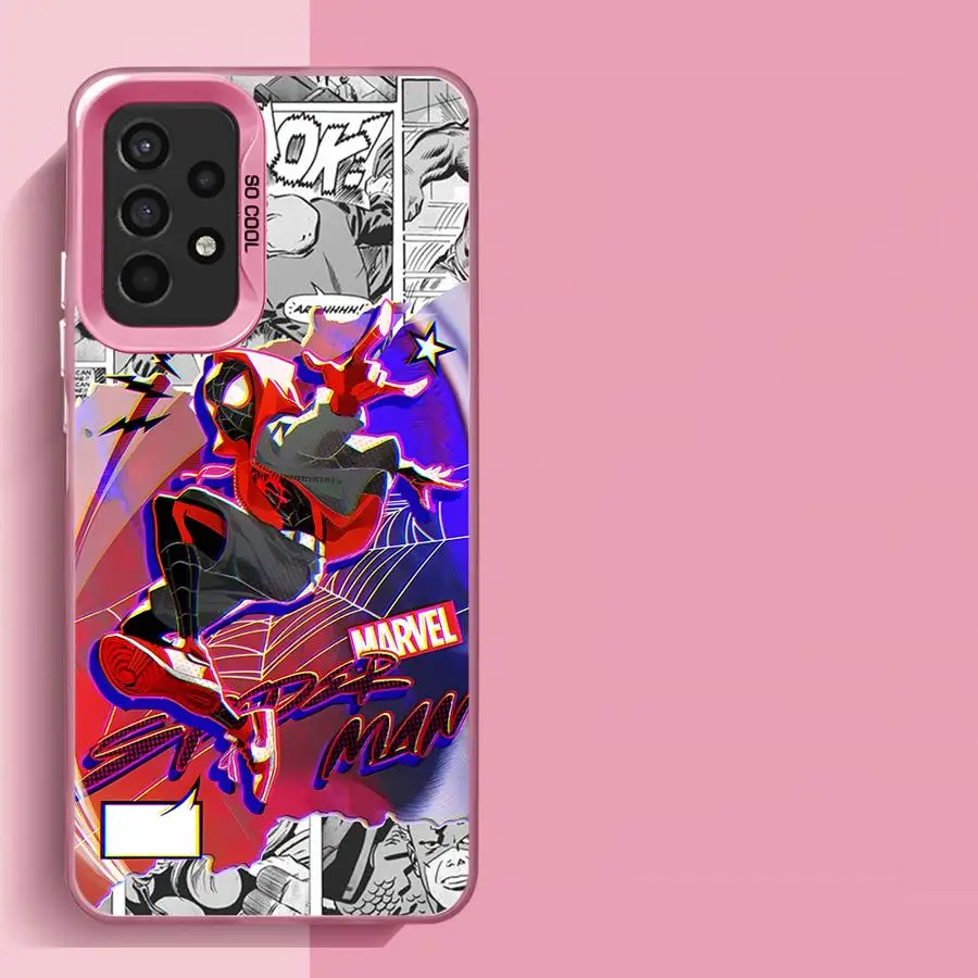 Sipiderman Gwen Case for Samsung Galaxy A20 A51 A30 A50 A71 A03 A05 A21s A10 A03s A72 A73 4G Bumper Capa Cover