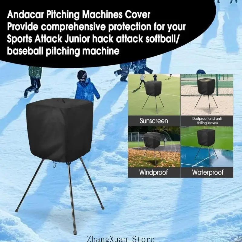 Pitching Machine Cover for Indoor Dust Cover and Yard Storage 3XUF