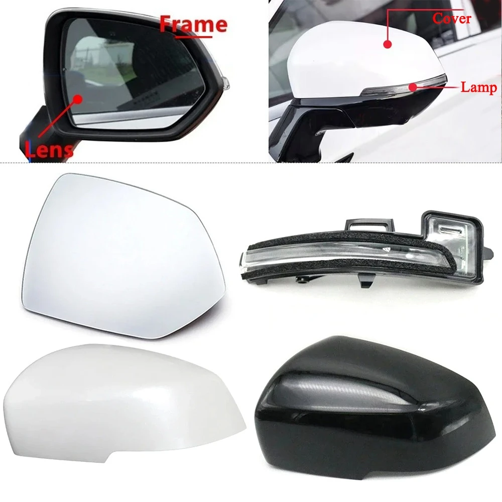 

Rear View Mirror Heated Glass Lens Turn Signal Light Lamp Housing Shell Cover Frame For GWM Great Wall HAVAL F7(2G) 2024-2026