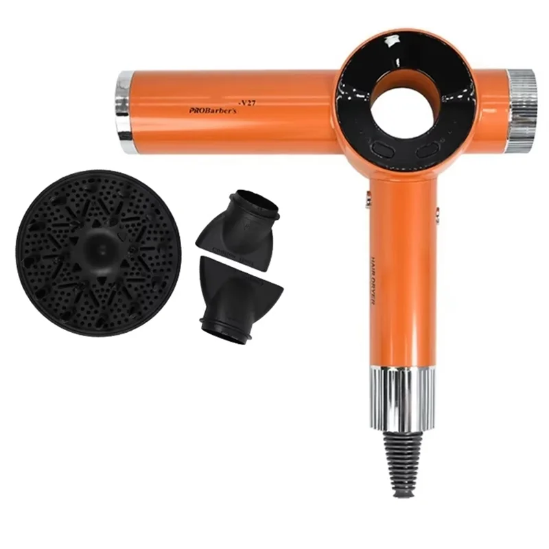 【TODAY ONLY】High-Speed Bladeless Hair Dryer With A Rotational Speed Of 120,000 Rpm,Professional Hair Dryer With High Power EU Pl
