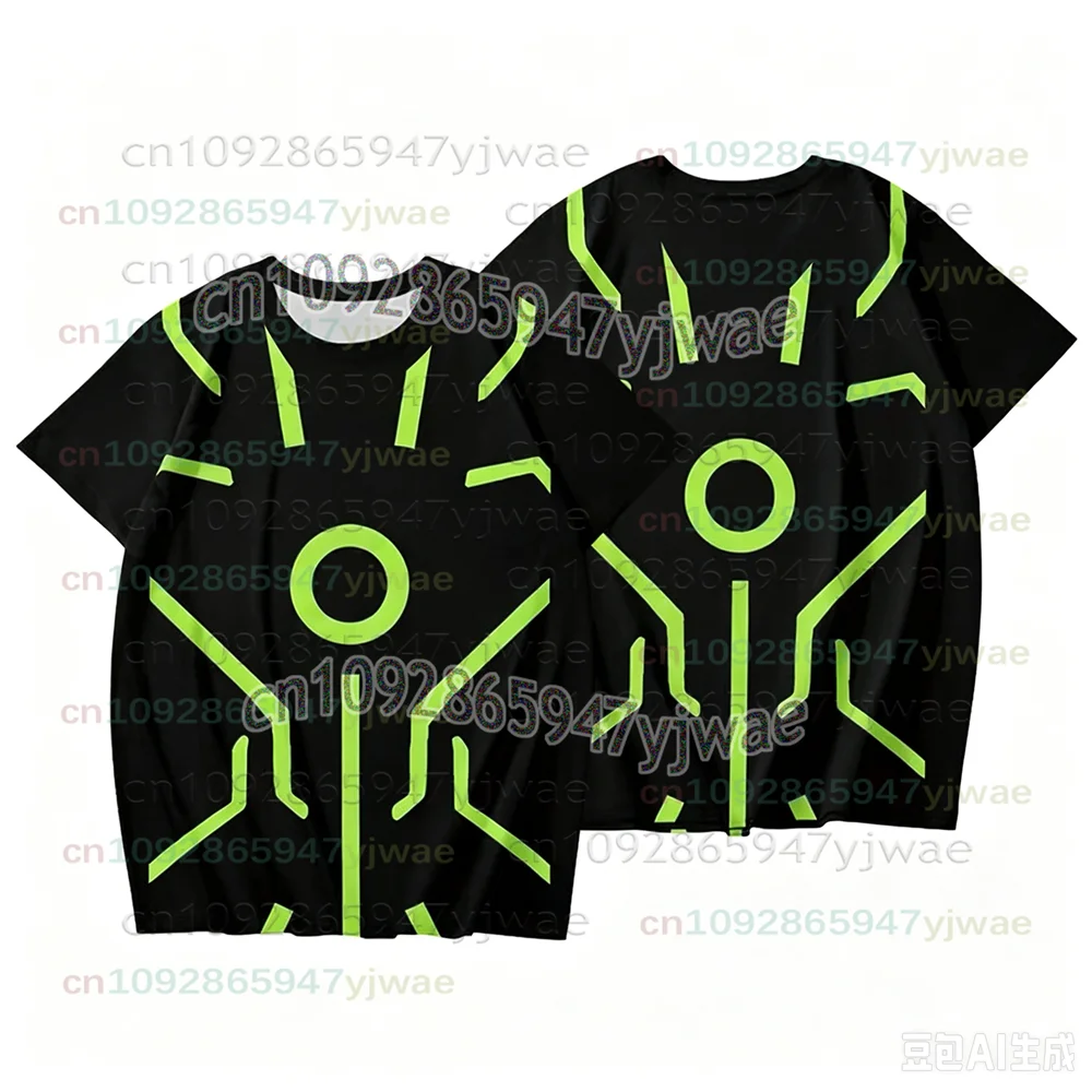 Amerikanische Anime Omnitrix Ben10 Cosplay T-Shirts 3D Ben Tennyson Druck Kinder Cartoon T-Shirt Sommer Erwachsene Harajuku Kurzarm Y2k Oberteile – Detail 7
