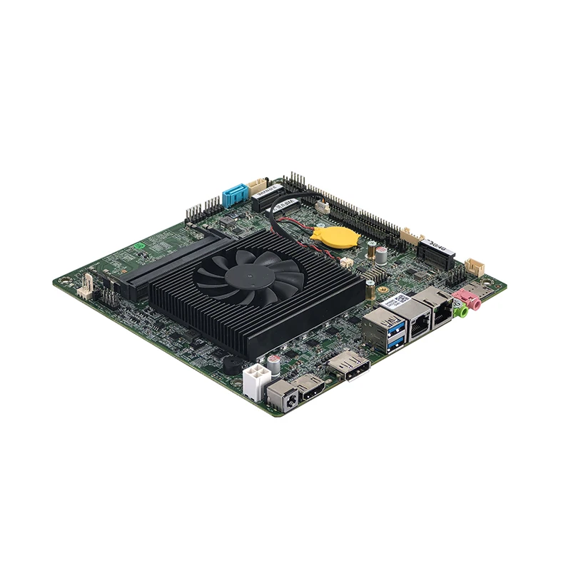 Mini ITX Integrated I5 1235U CPU Multi Interface Motherboard for Small Industrial Computer, Digital Signage M.2 SATA/PCIE