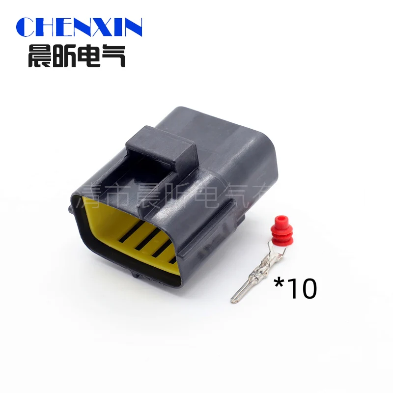 

Автомобильный аксессуар, 10-контактный 174655-2/174656-7 174657-2 Вилка Econoseal J Series, электрическая розетка, водонепроницаемый автоматический разъем