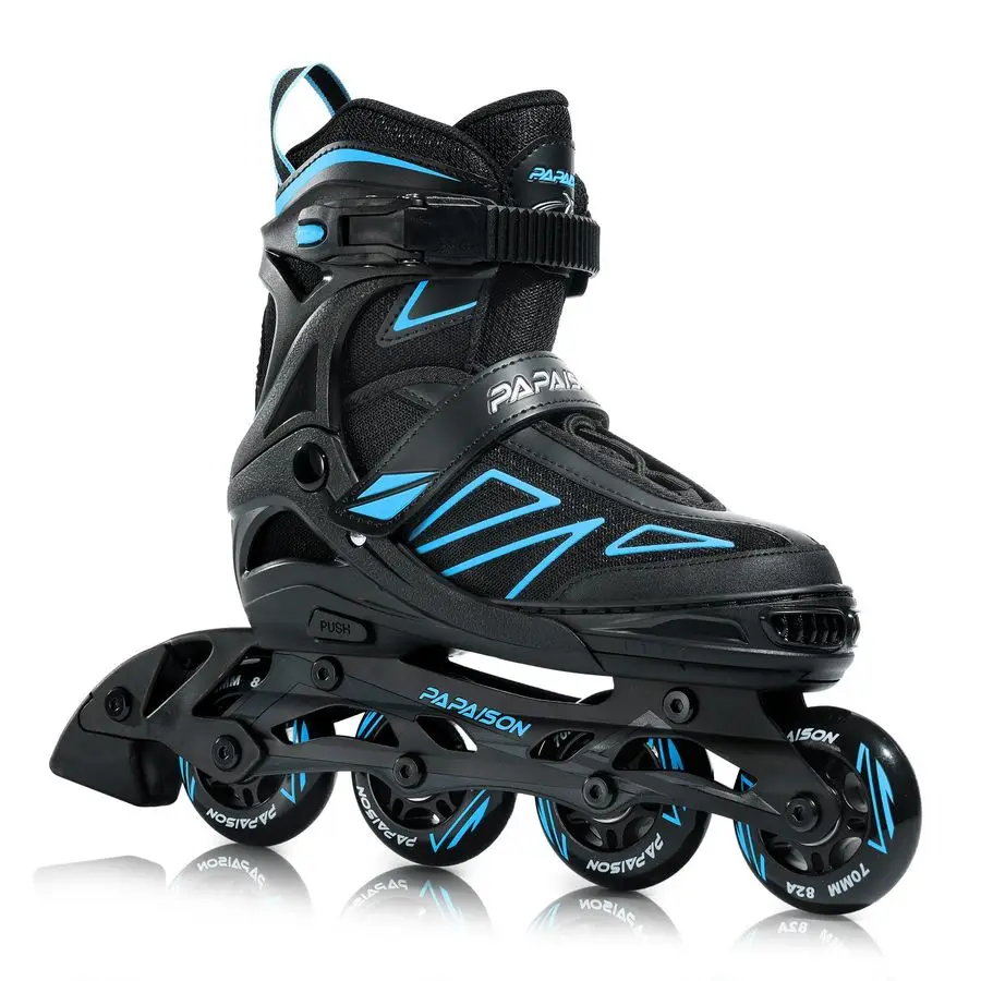 

Boys Inline Skates Ages 58 812, Adjustable Size Beginner Roller Skates Blades for Kids Youth
