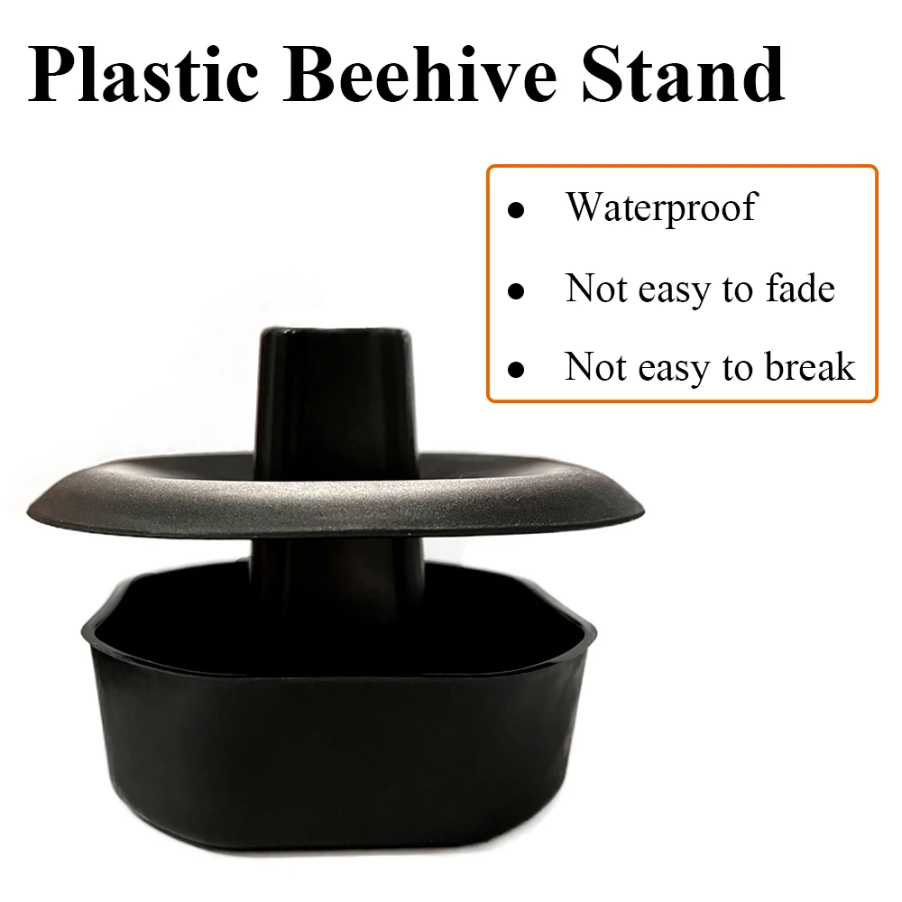4 Pieces Anti-Ant Bee Hive Bracket Sink Base Tripod Heightened Beehive Feet Stands Outdoor Waterproof Beekeeping Tools
