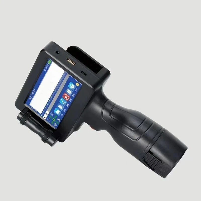 High definition intelligent inkjet printer handheld small automatic coding machine production date QR code strip