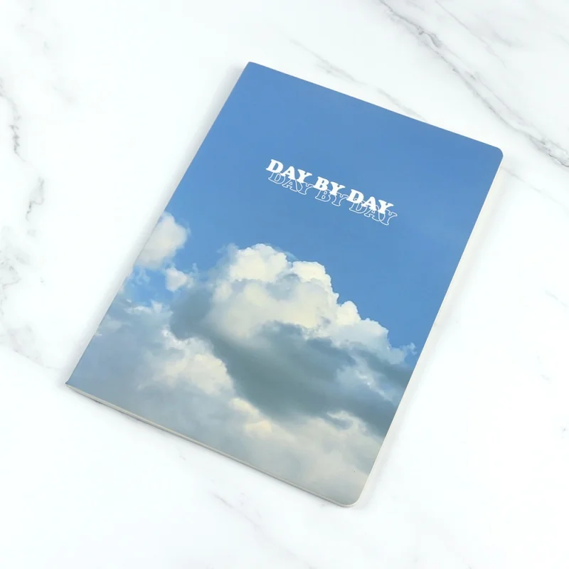 Custom. Custom A5 A4 B5 softcover notebook thick notebook L bulk printed line inner page notebook printing