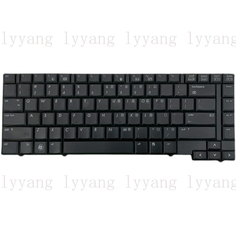 Teclado para laptop HP Compaq 6535B 6530B com USB pequeno integrado em inglês