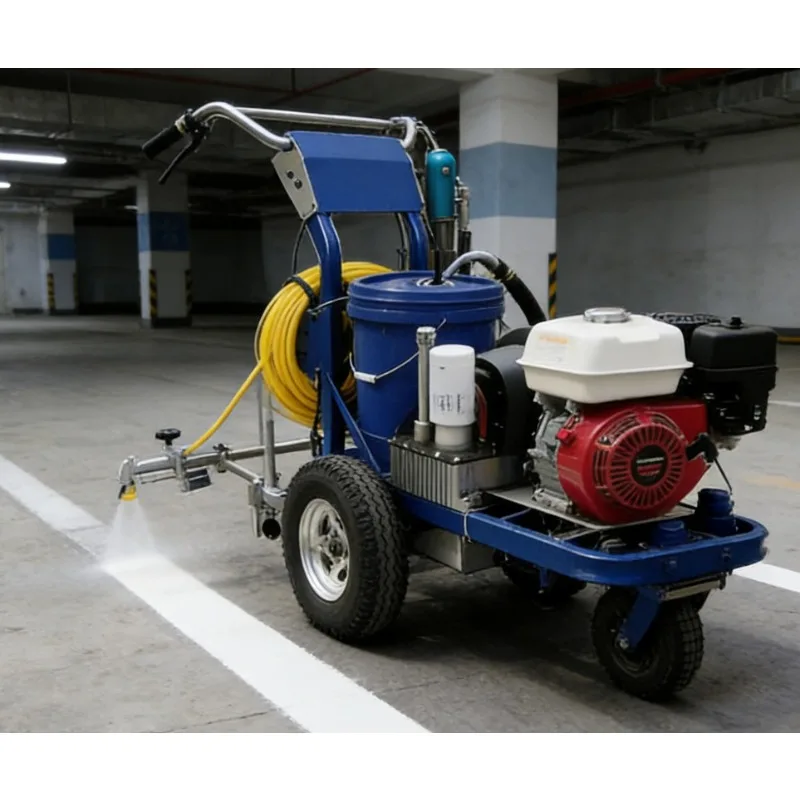 Customized The Supplier Offers A Normal Temperature Cold Spray Road Marking Machine with A Variety of Spray Widths Available