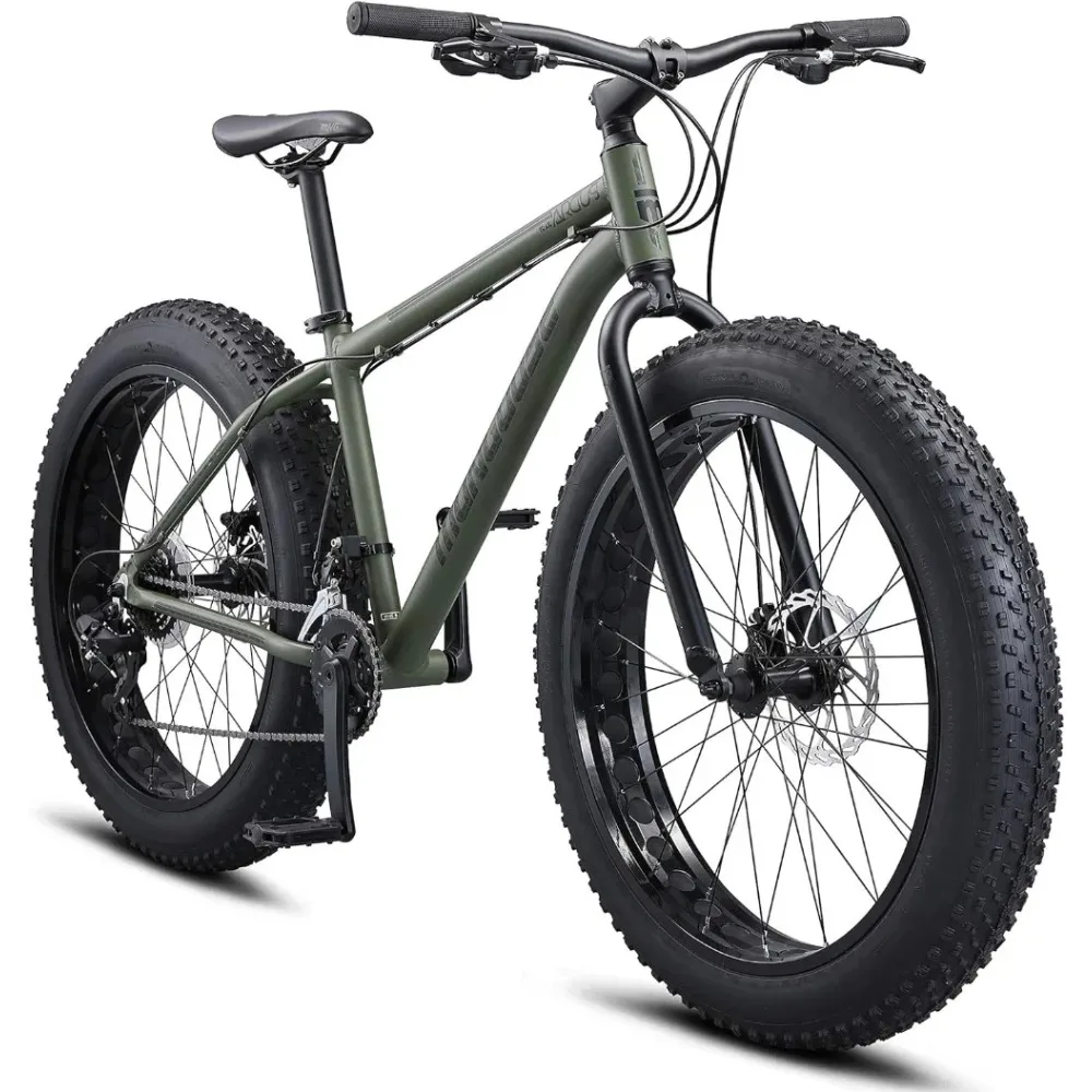 

Trail, Comp Youth/Adult Fat Tire Mountain Bike for Men and Women, 20-26-Inch Tires, 10.5-19 Inch Hardtail Frame