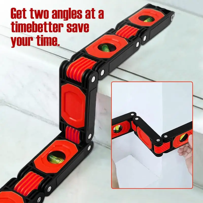 Multi-Function Foldable Level 60cm Multi-Angle Measurement Woodworking Tools Precise Leveling In Any Position Save Time