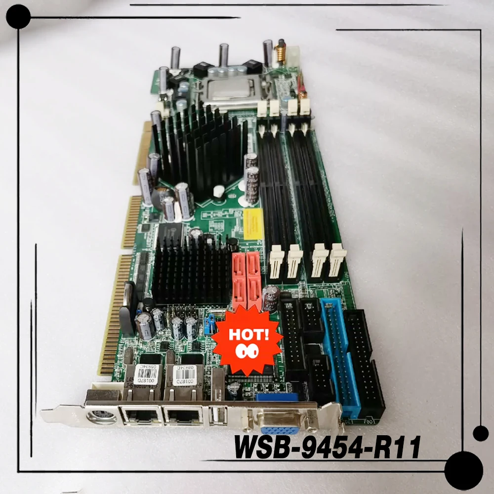 For IEI WSB-9454-R11 REV:1.1 Dual network port industrial computer motherboard