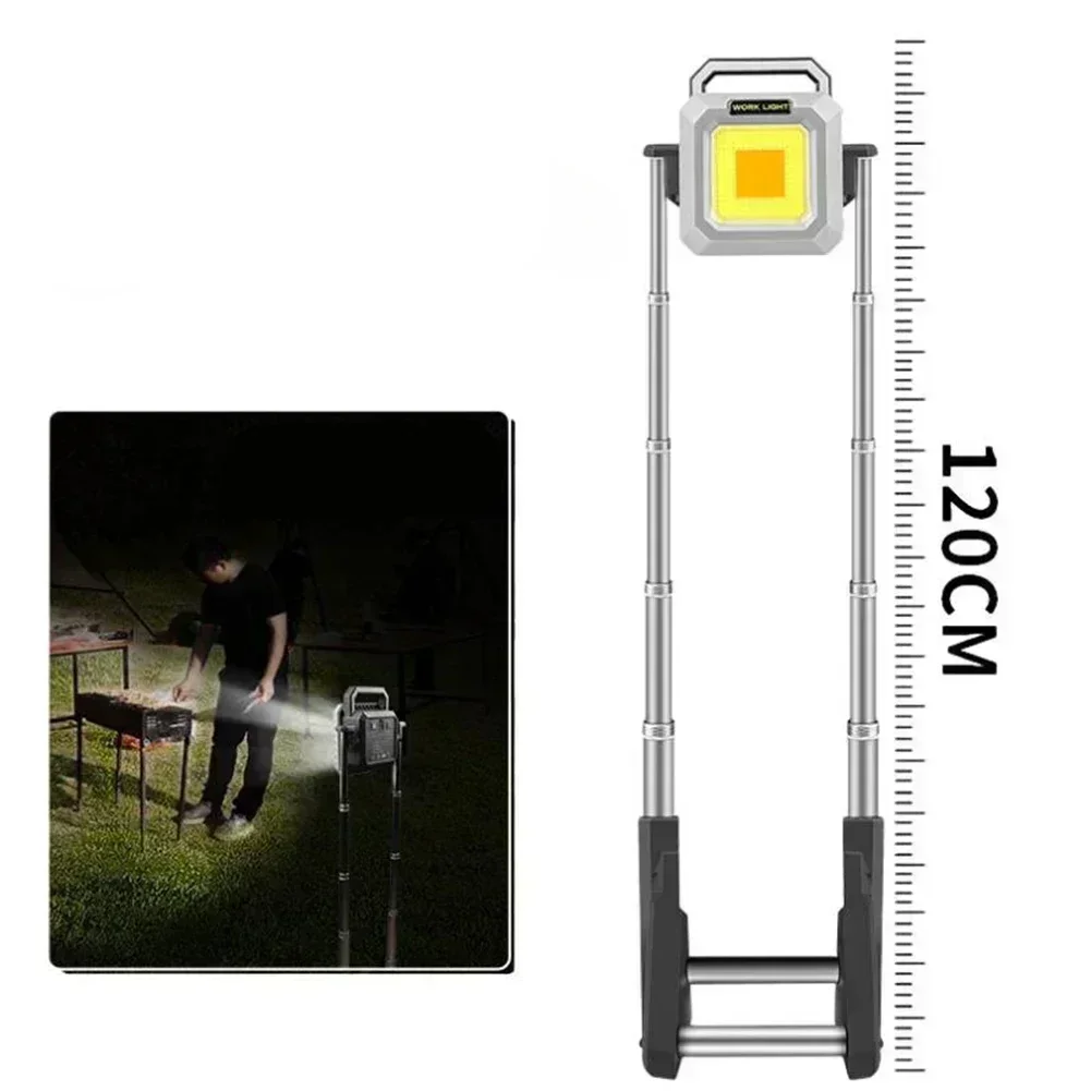 Work Light LED Work Light 1pc 24*24*18.6cm 2500LM Lumens° Rotatable Telescopic WATERPROOF Outdoors Wilderness