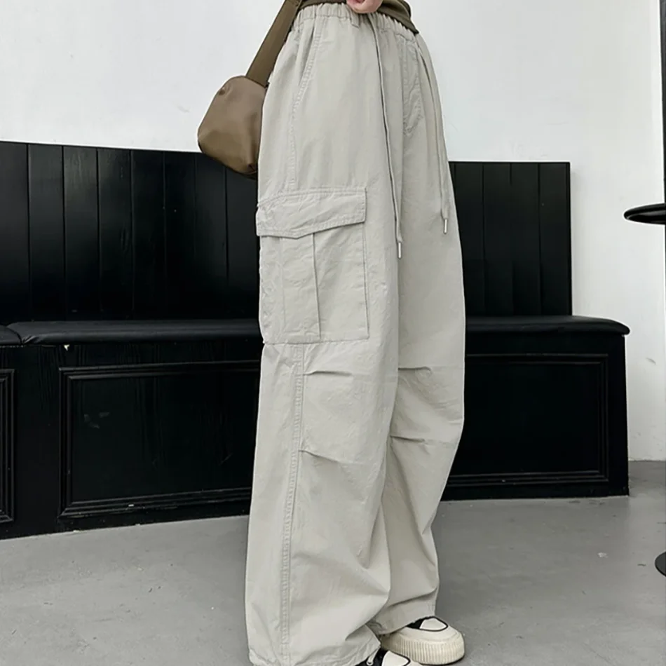 Summer Collection Teen Girls School Casual Cargo Pants with Pocket Kids Lightweight Trousers Perfect for Spring Summer Outdoor image 5