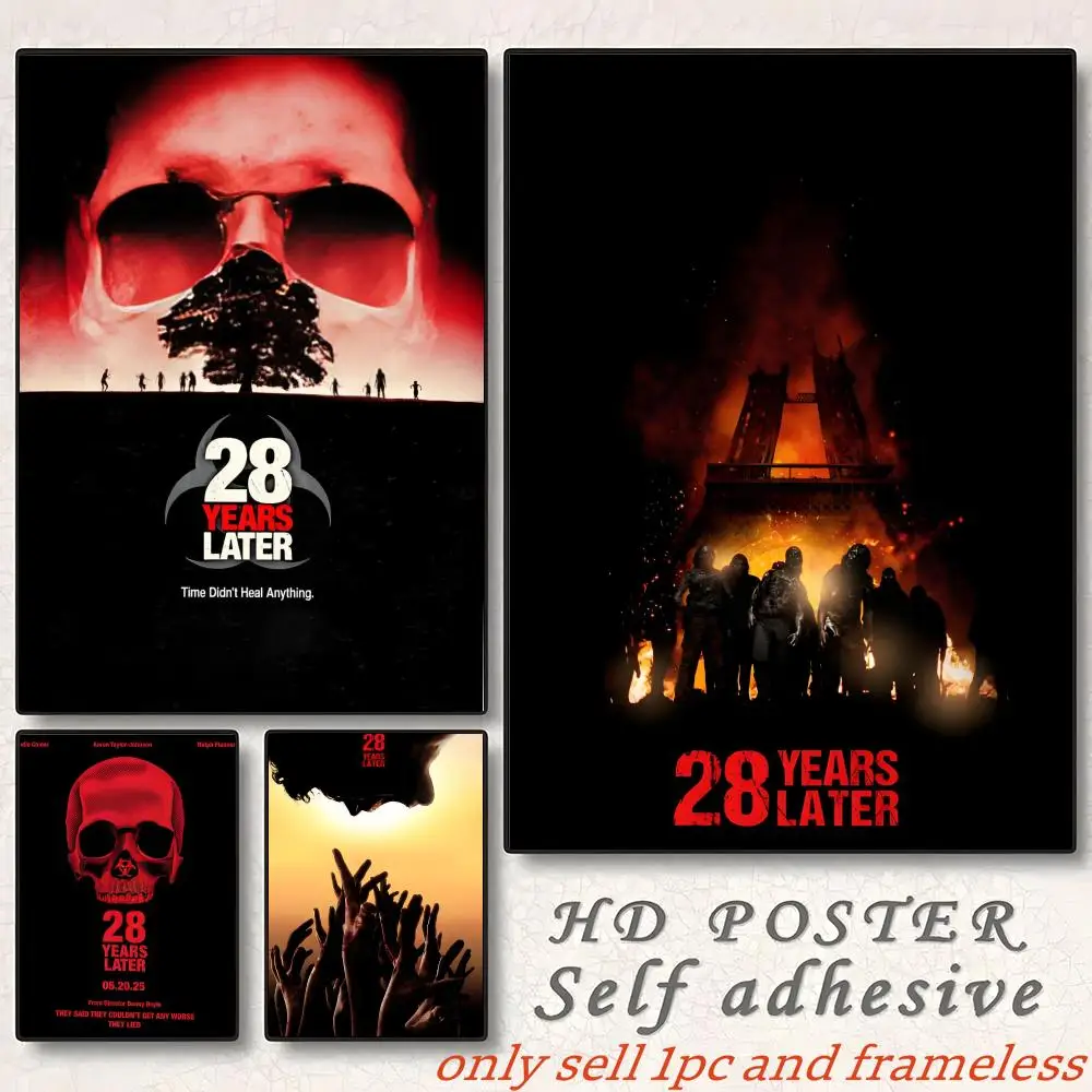 Movie 28 Years Later Hot Popular Poster Gift with prints Home bedroom living room decoration promotion and display