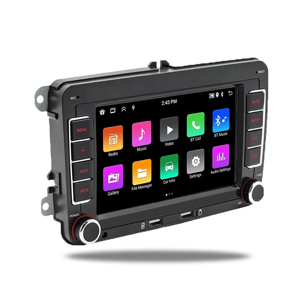 

7-inch Android Screen for Volkswagen Universal AUX function Bluetooth Function Reversing Rear View Function Video Input