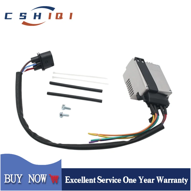 8E0959501AB New Car Engine Radiator Cooling Fan Control Unit Module For Audi A4 2002-2009 A6 2002-2004 8E0959501C 8E0959501AG