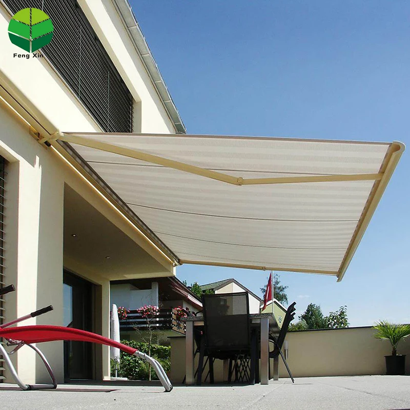 Waterproof Aluminum Retractable Awnings High Quality Detachable Outdoor Wall Bracket or Ceiling Bracket Extendable CE, ISO9001